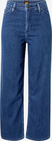 LeeWide Leg/ Široke nogavice Traperice - plava boja: prednji dio