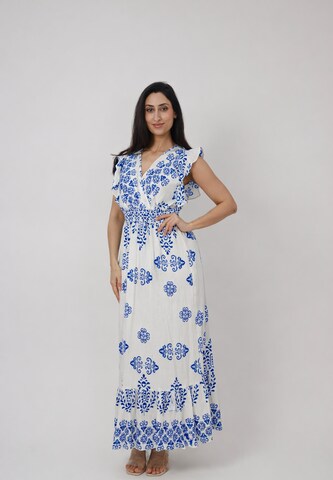 Elara Dress in Blue