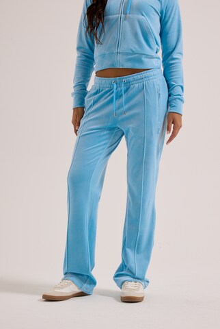 Juicy Couture Petite Обычный Штаны 'TINA' в Синий: спереди