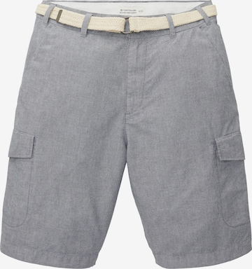 TOM TAILOR Cargo trousers in Grey: front