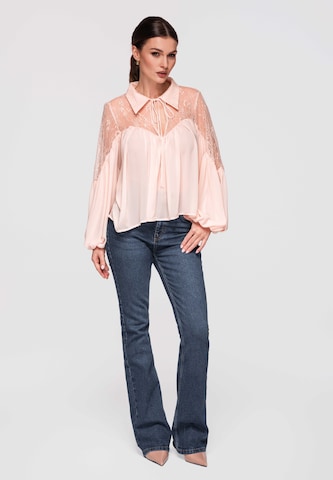 Ombre Blouse 'OW-TS-E0026' in Pink