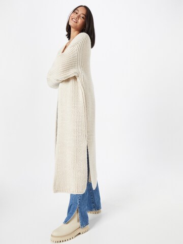 Karo Kauer Knit cardigan in Beige