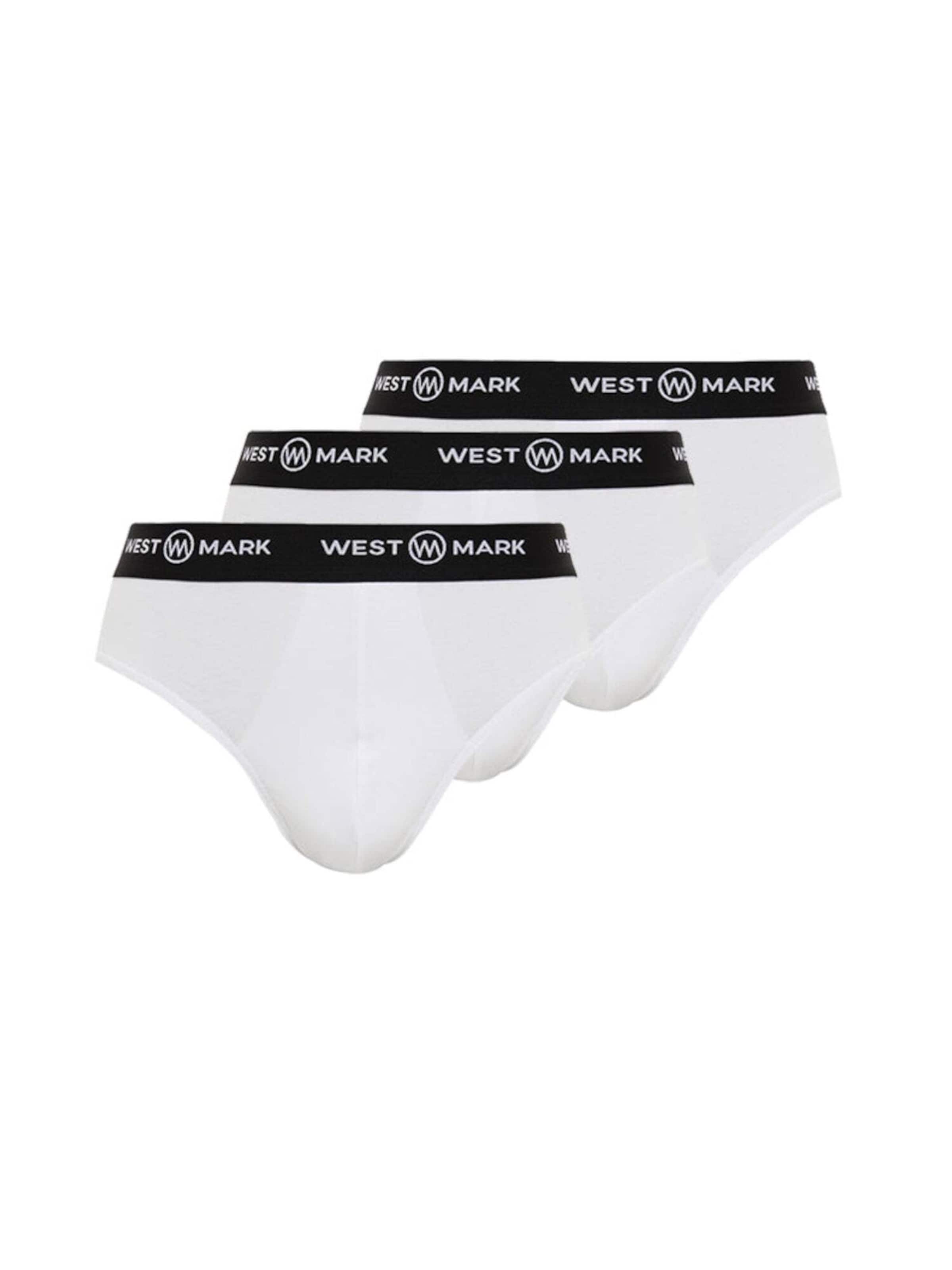 Slip 'Brief' di WESTMARK LONDON in bianco: frontale
