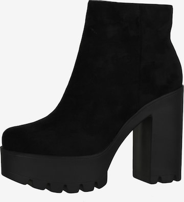 Bottines Elara en noir : devant