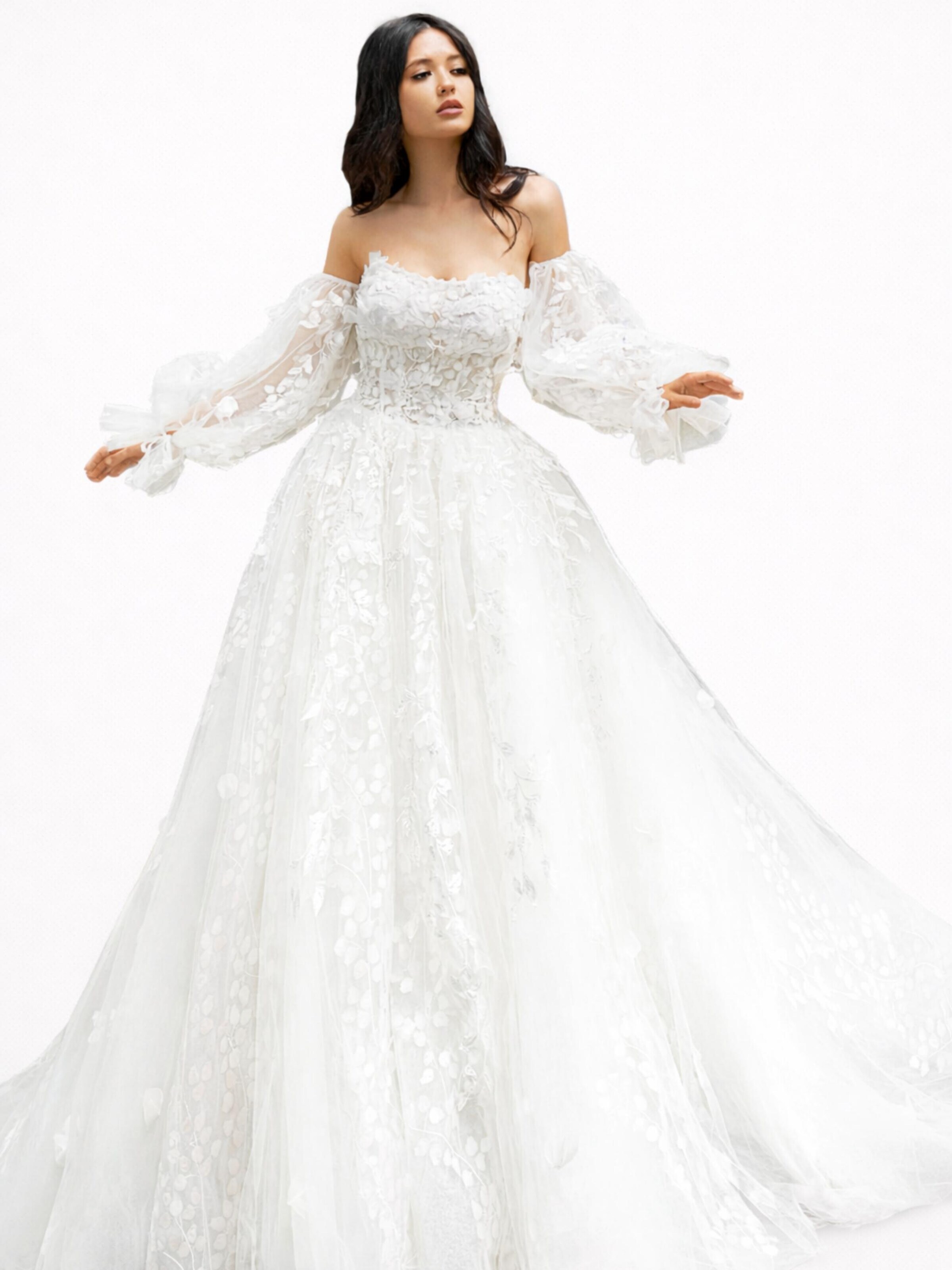 Devotion Dresses Evening dress 'Wedding dress Julien' in White