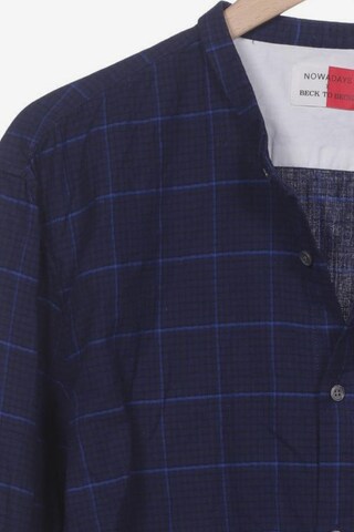 NOWADAYS Button Up Shirt in XXL in Blue