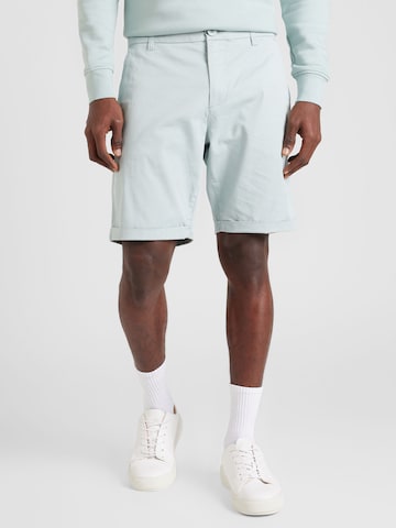 KnowledgeCotton Apparel Regular Shorts 'CHUCK' (GOTS) in Blau: predná strana