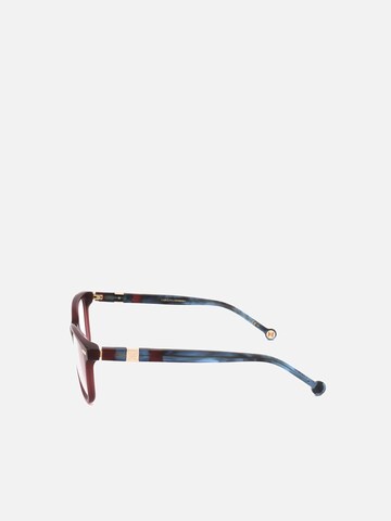 Carolina Herrera - Gafas de sol 'Carolina Herrera CH 0047 Burgundy blue 52/18/145 WOMAN Eyewear Frame' en rojo