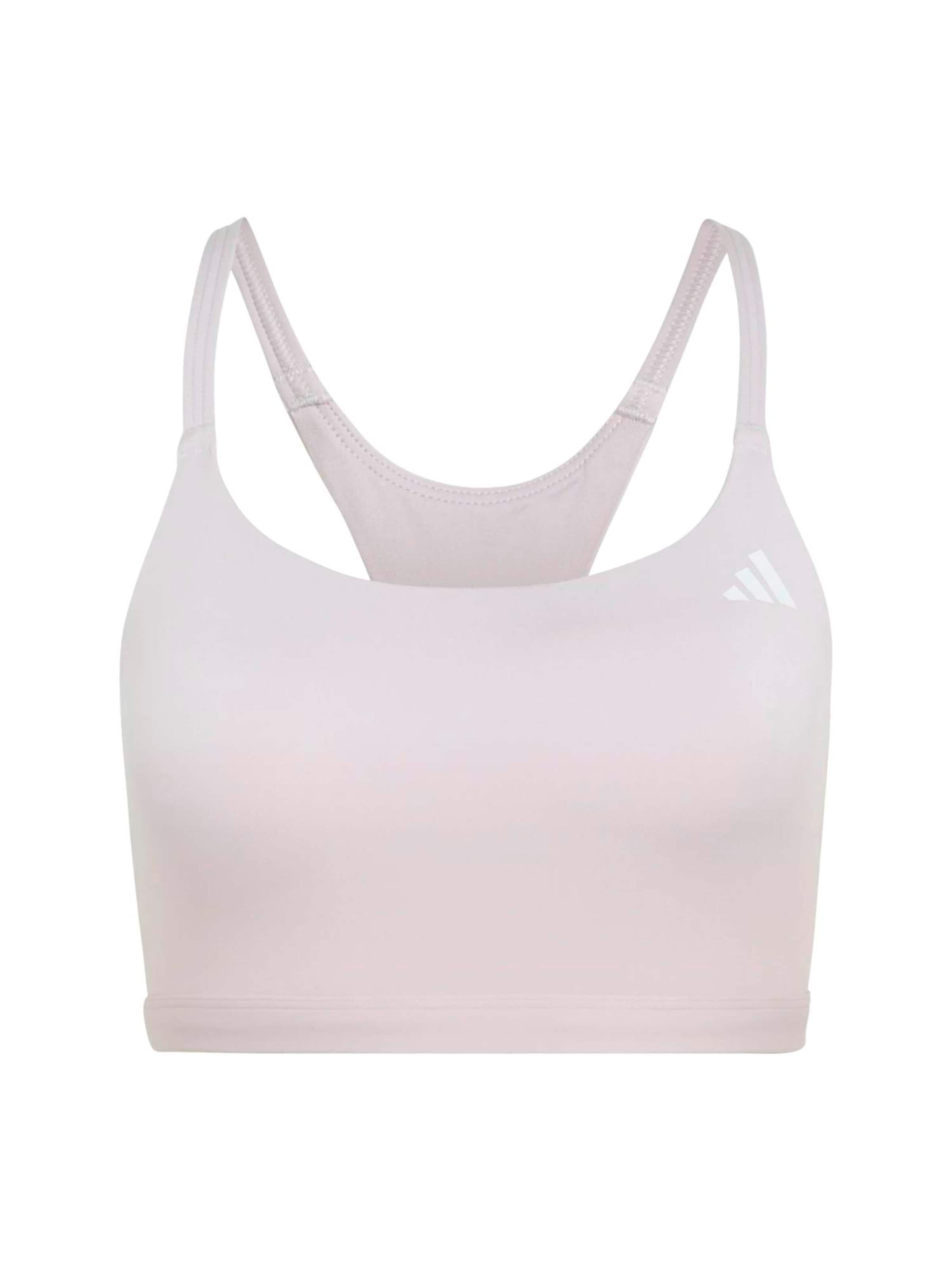 Bustieră Sutien sport 'OPT ESS' de la ADIDAS PERFORMANCE pe mov: față