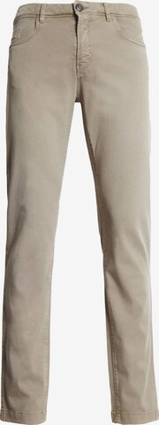 Boggi Milano Slim fit Jeans in Grey: front