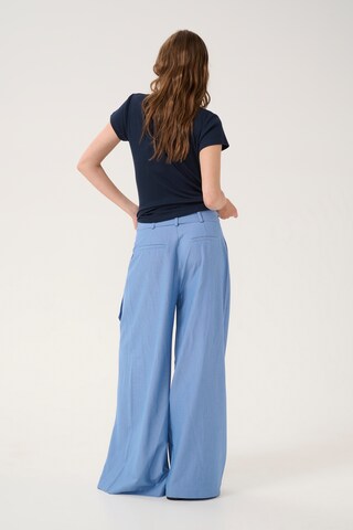 Wide Leg Pantalon à pince 'VittaMW' My Essential Wardrobe en bleu