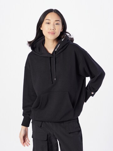 Champion Authentic Athletic Apparel Mikina – černá: přední strana