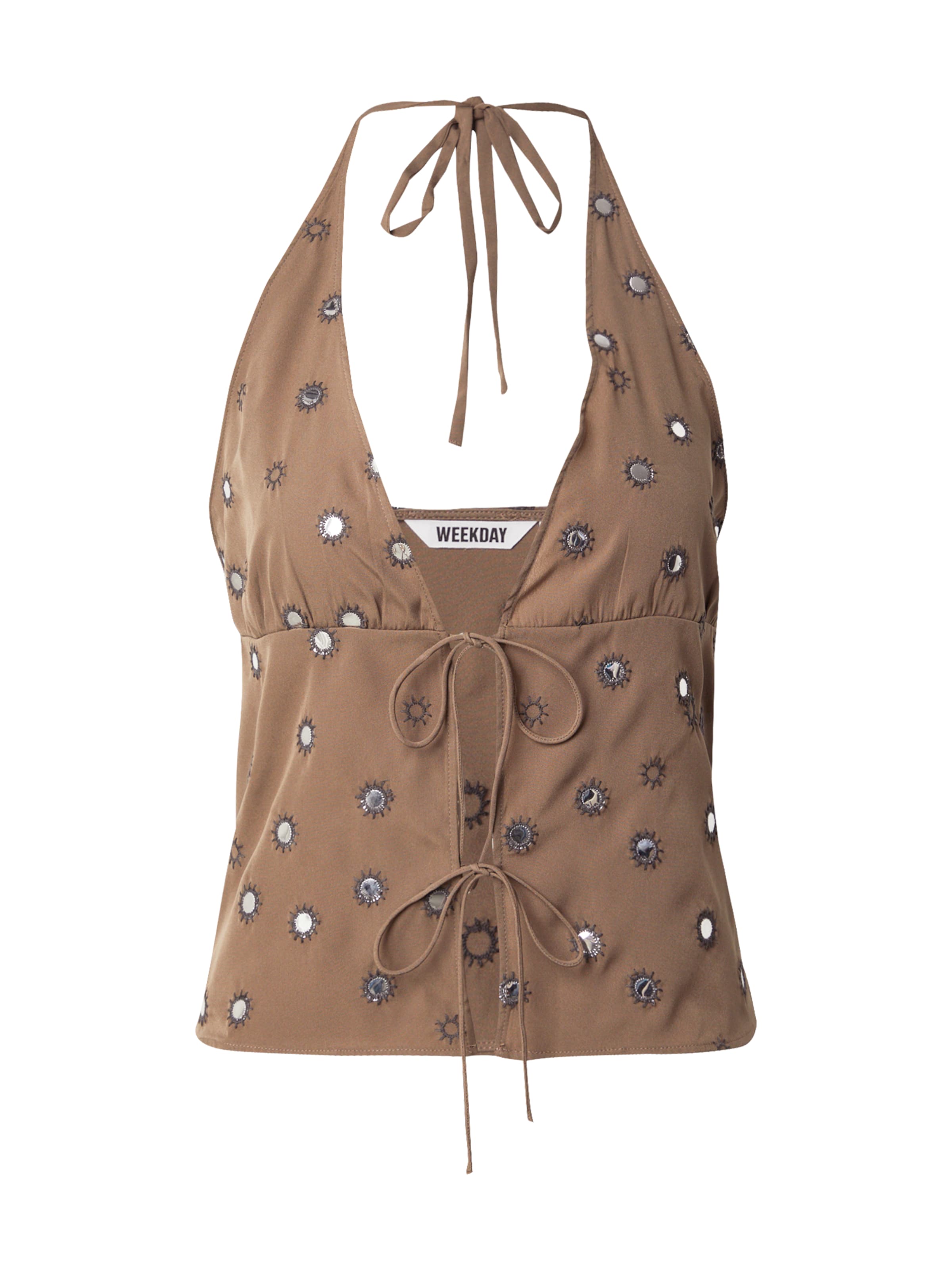 WEEKDAY Top 'Genas' in Brown: front