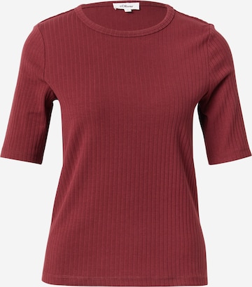 s.Oliver Shirt in Rot: Vorderseite