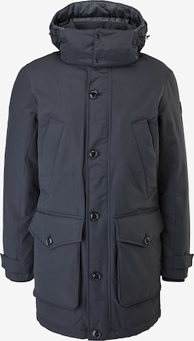 s.Oliver Winterparka in Blauw: voorkant