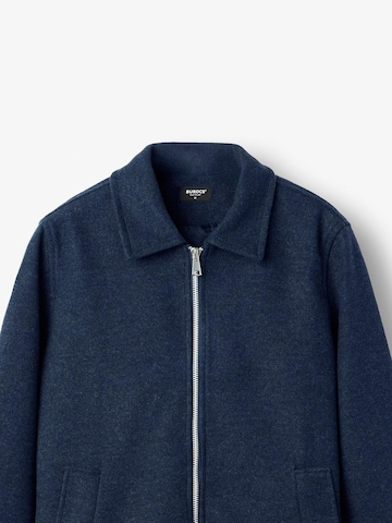 Burocs Übergangsjacke 'Zipped'‌‌‌‌‌‌‌ in Blau