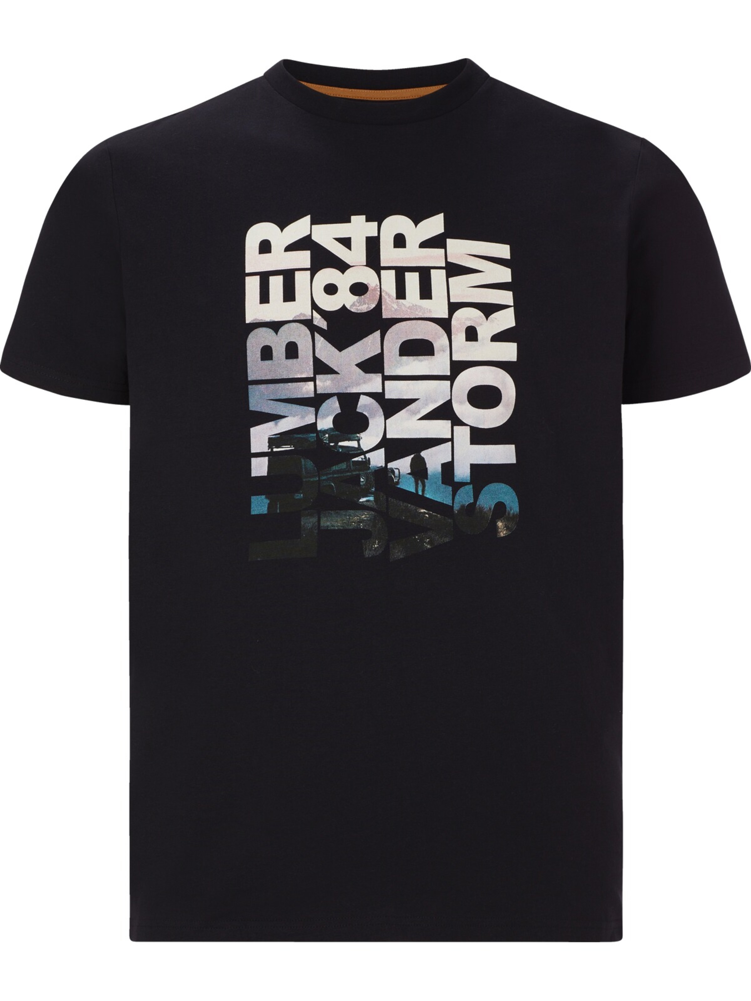 Jan Vanderstorm Shirt 'Ranstein' in Schwarz: Vorderseite