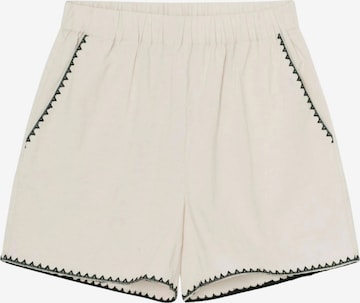 Résumé Regular Housut ' BeatriceRS ' värissä beige: etupuoli