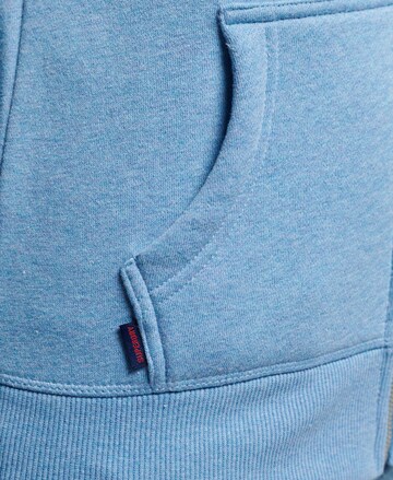 Superdry Zip-Up Hoodie in Blue