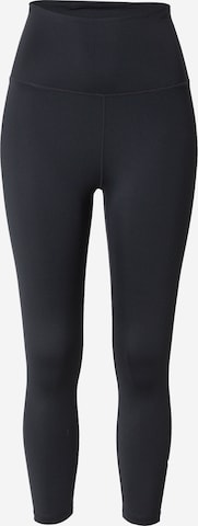 NIKE Skinny Sportbroek 'One' in Zwart: voorkant