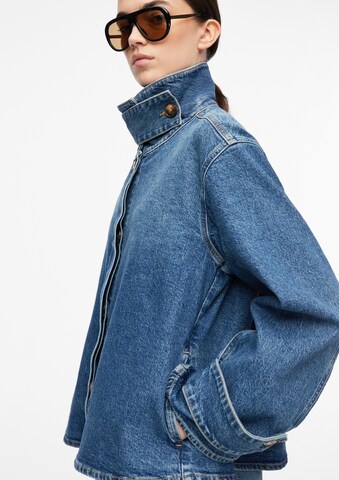 Veste mi-saison COMMA en bleu : sur le côté