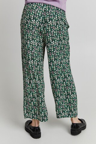 Wide leg Pantaloni 'MARRAKECH' di ICHI in verde
