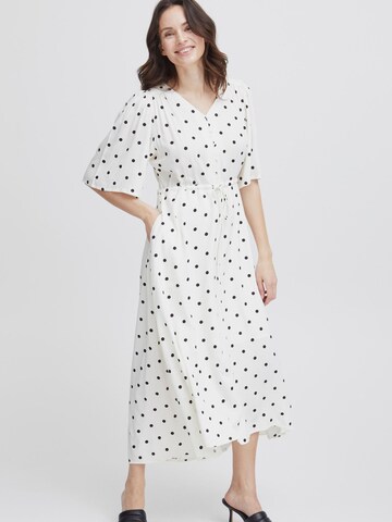 Fransa Shirt dress 'Kamma' in White: front