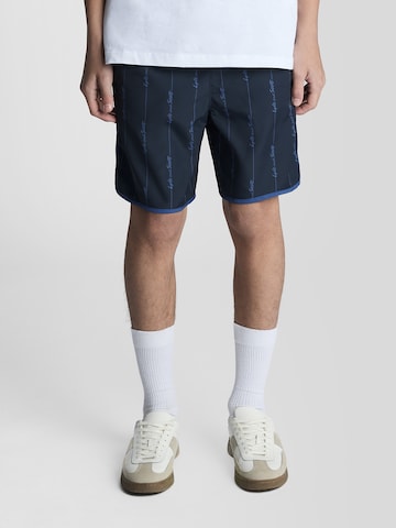 Lyle & Scott Zwemshorts in Blauw: voorkant