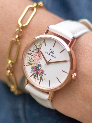 GO GirlOnly Analoog horloge in Wit: voorkant