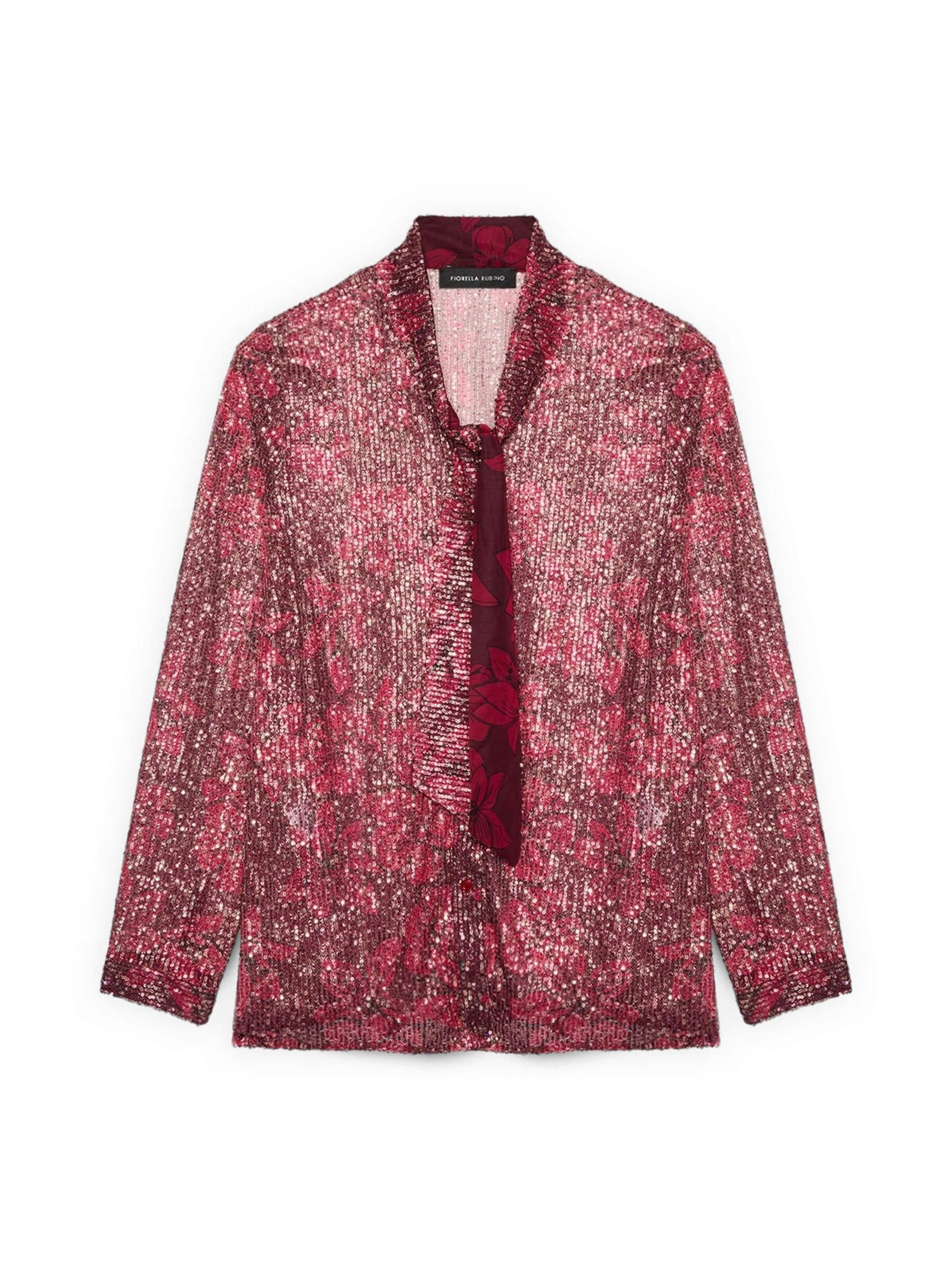 Fiorella Rubino Shirt in Rood: voorkant