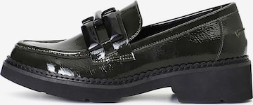 Mocassin CAFè NOIR en vert : devant