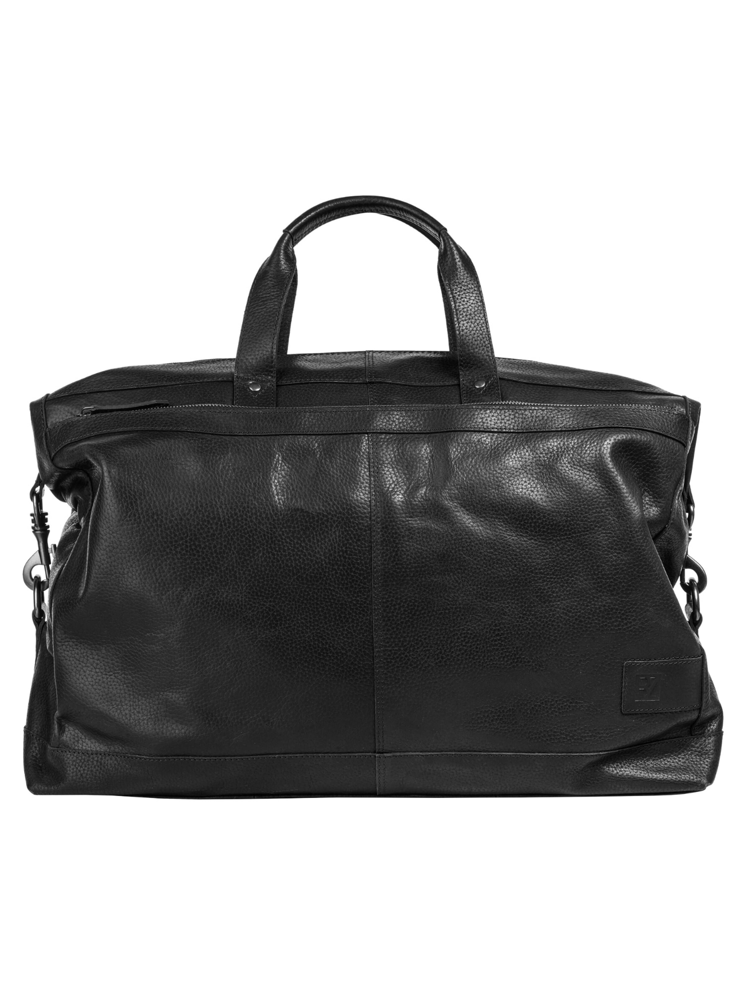 BODENSCHATZ Travel bag in Black: front