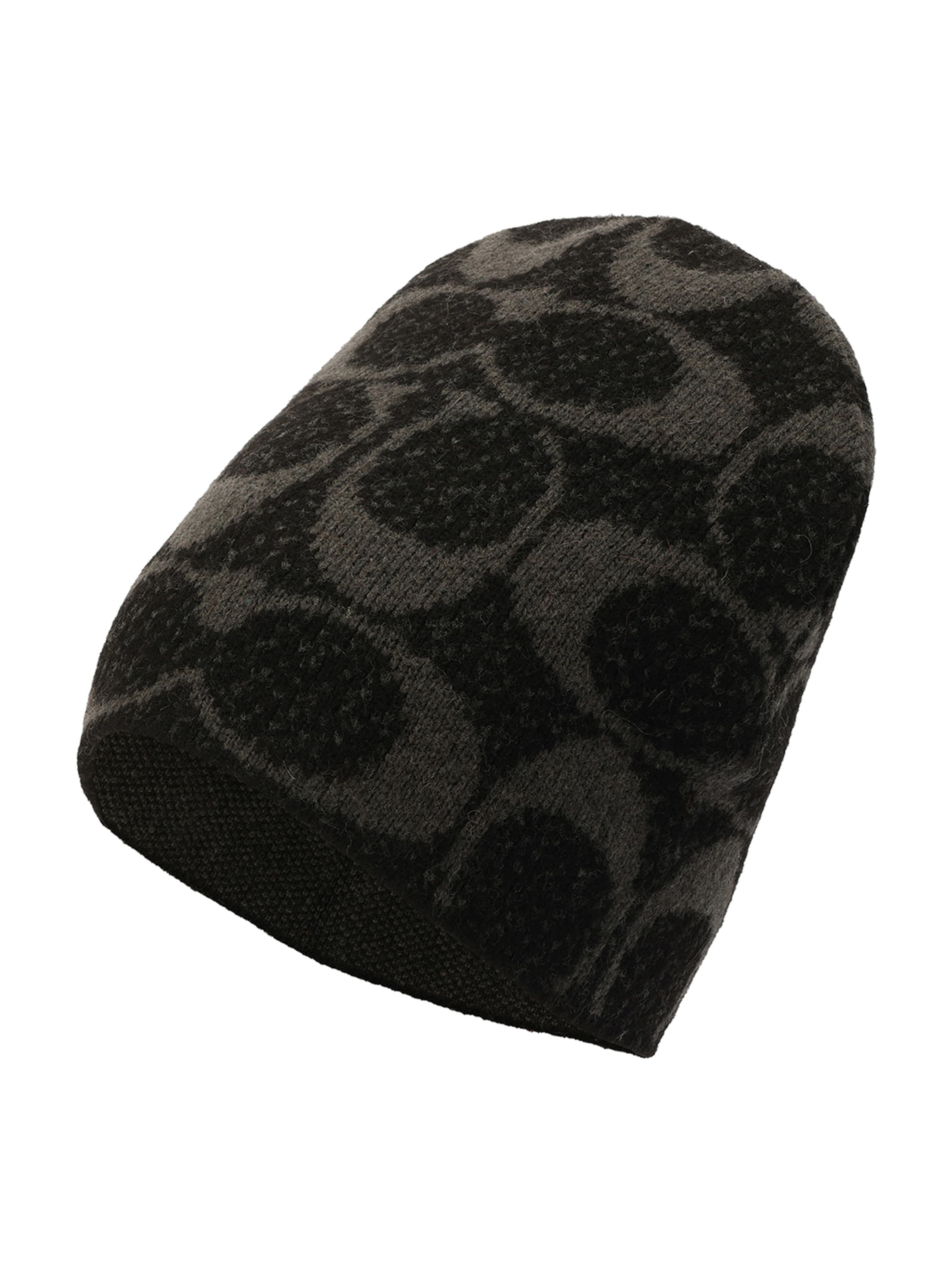 Bonnet COACH en noir : devant