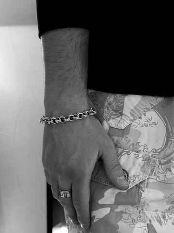 REYTEL - Pulsera 'INVICTA' en plata