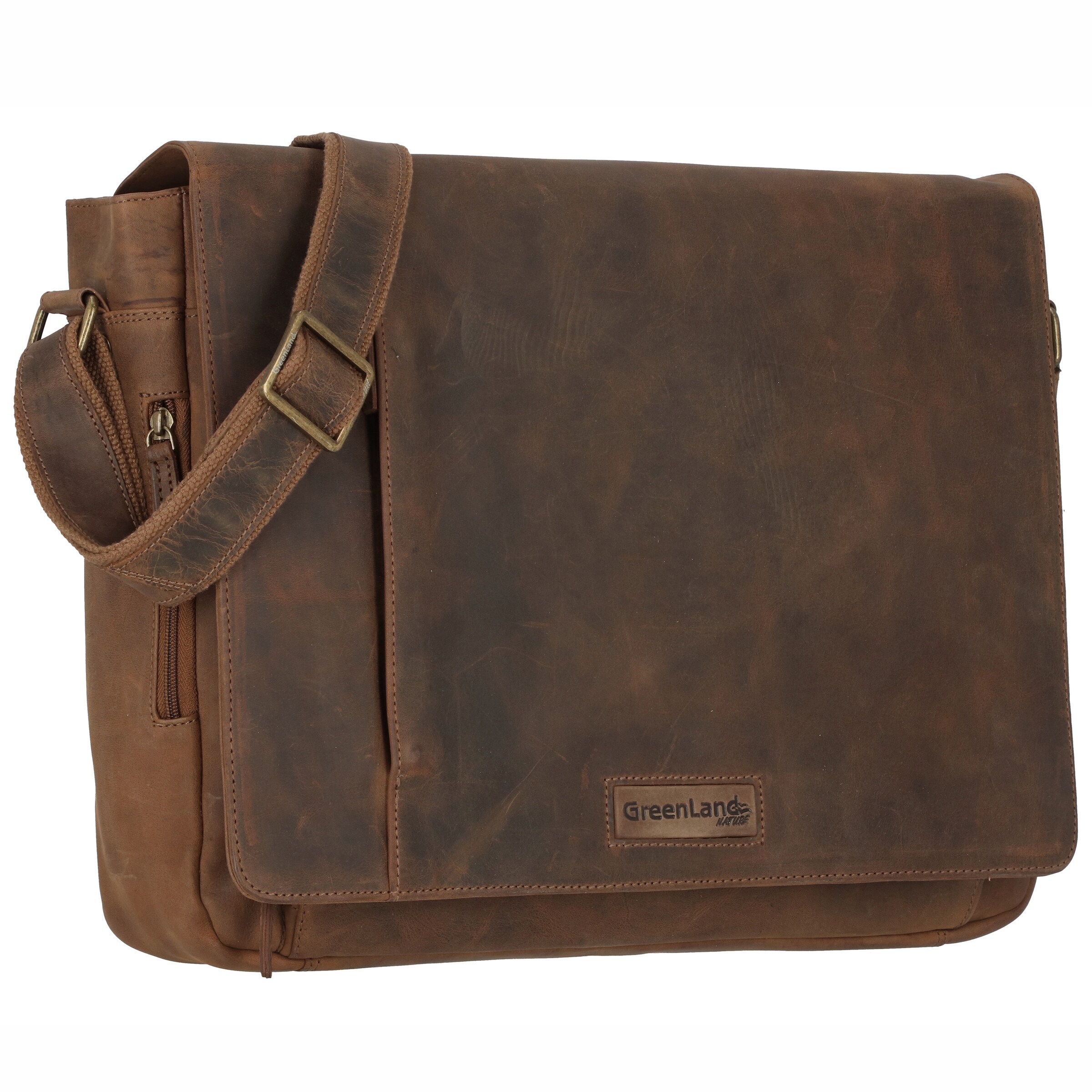 Greenland Nature Crossbody bag 'Montenegro' in Brown
