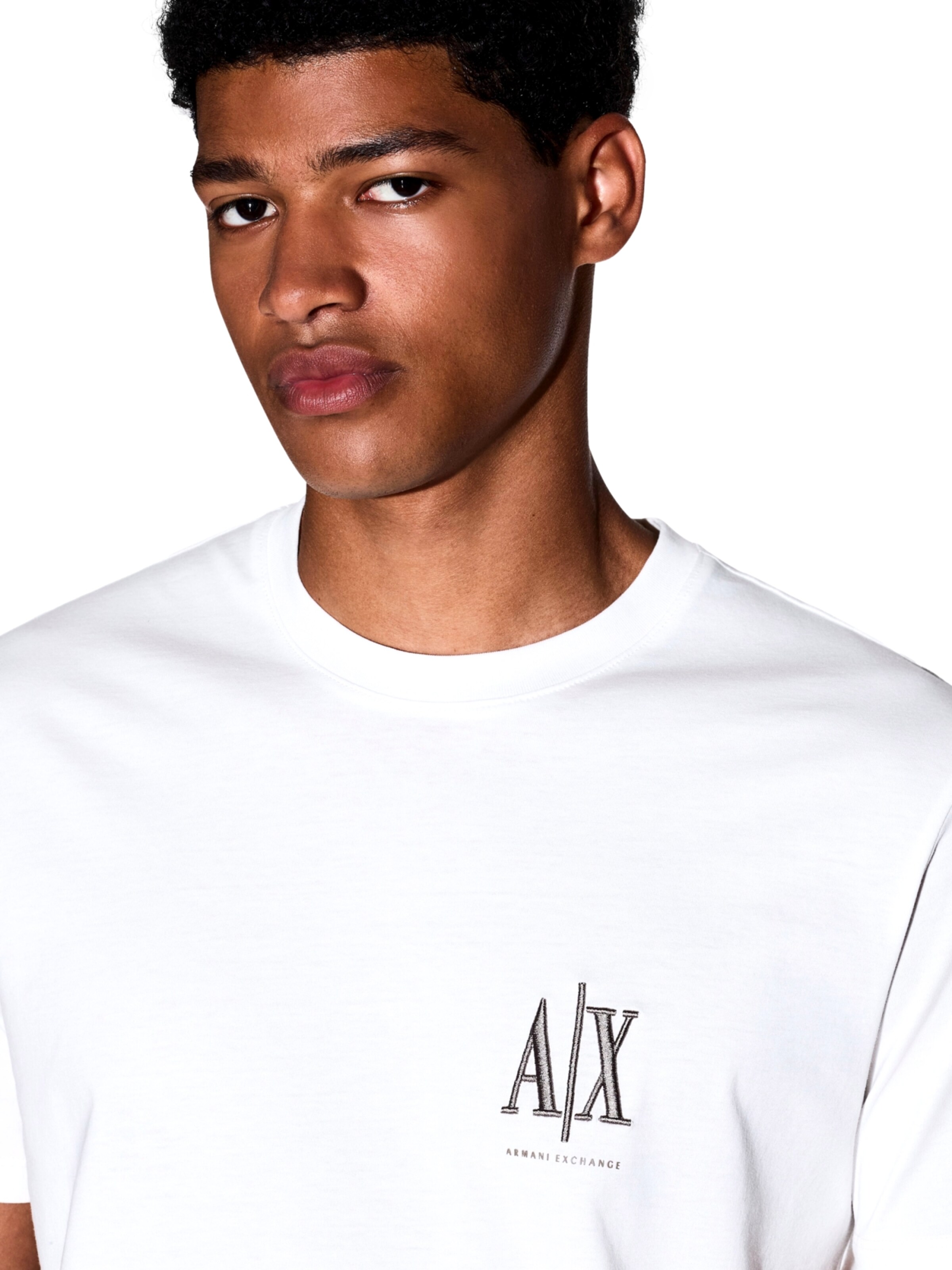 T-Shirt ARMANI EXCHANGE en blanc