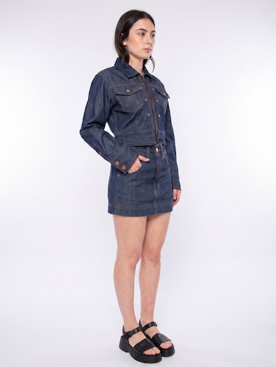 WRANGLER Rock 'SUPER SKIRT RAW BLUE'‌‌ in 34 in blau, Produktansicht