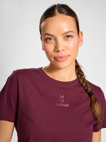 T-shirt fonctionnel 'ACTIVE CHEVRONS' Hummel en rouge