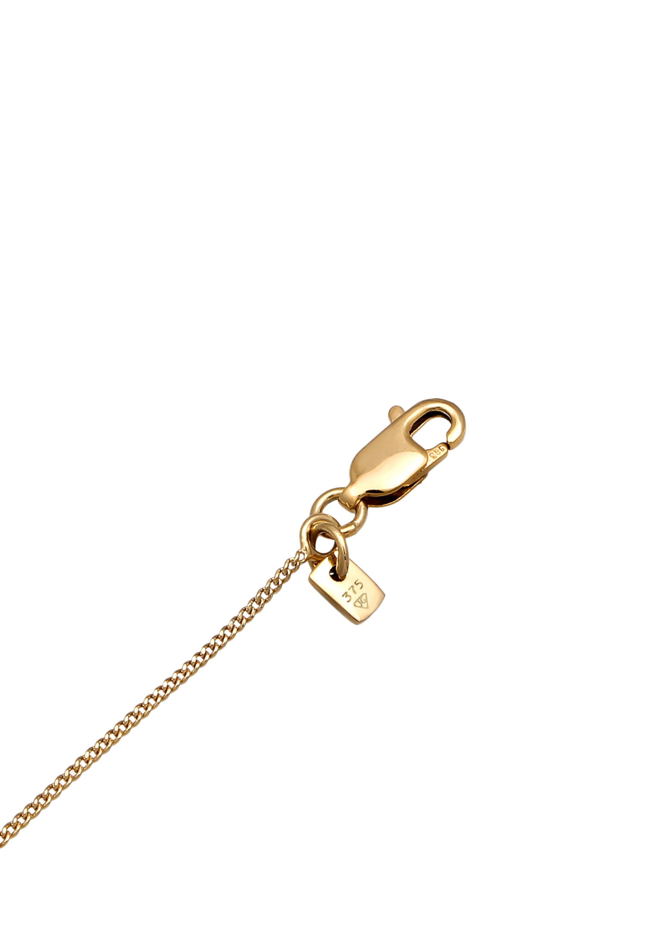 KUZZOI Halskette 'Plättchen' in Gold