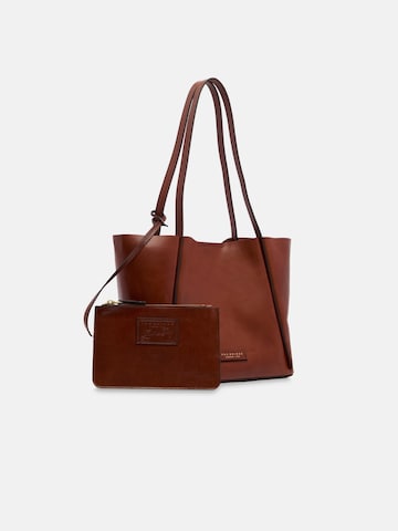 The Bridge Shopper in Brown: front