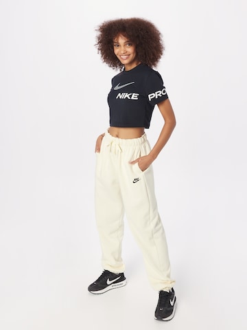Nike Sportswear Loosefit Παντελόνι σε μπεζ