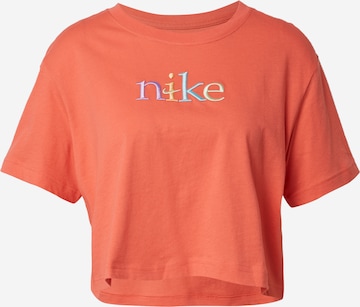 Nike Sportswear T-Shirt in Orange: predná strana