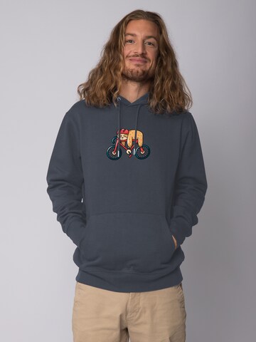 Sweat-shirt ' Sloth ' Watapparel en gris : devant