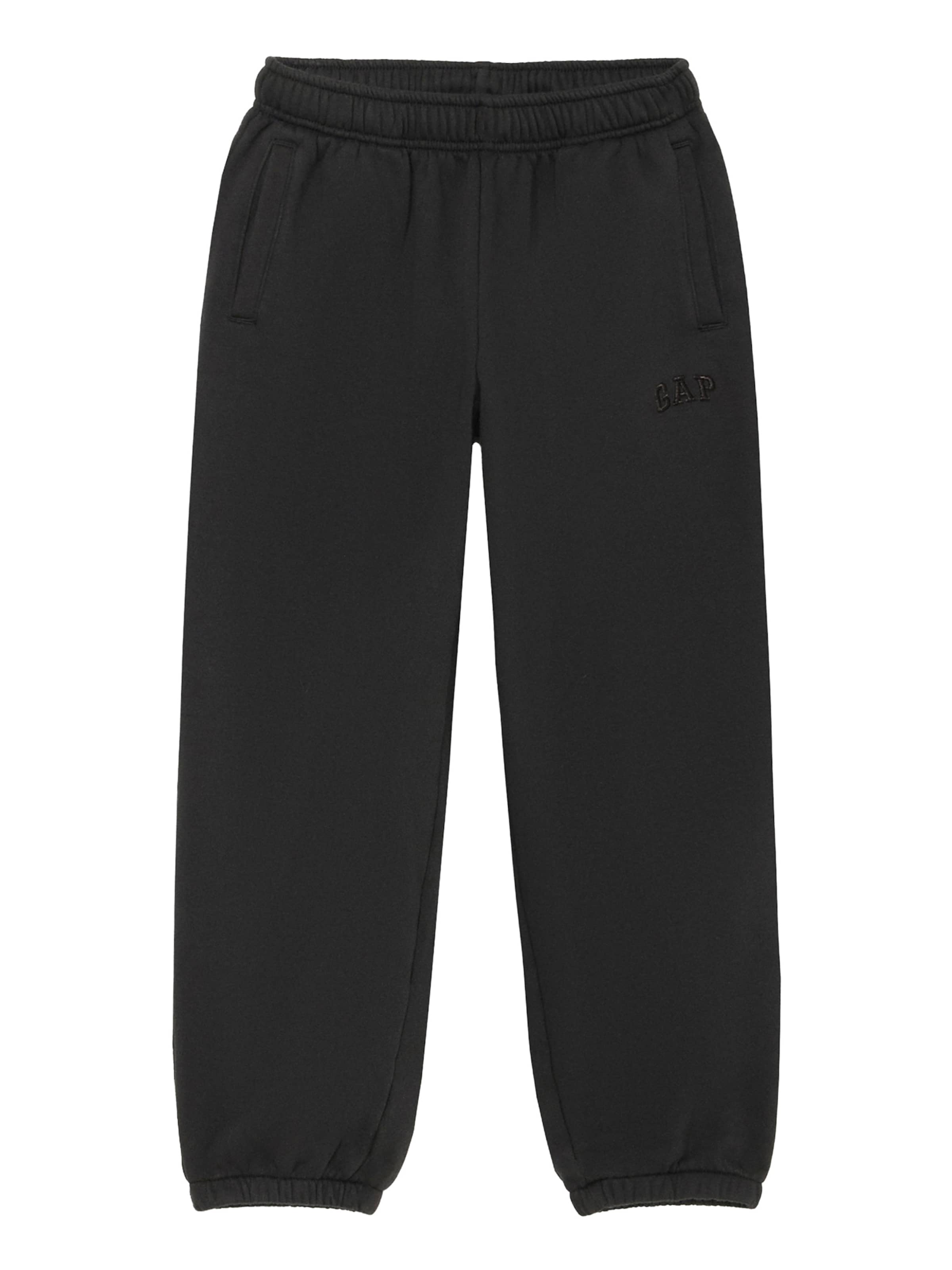 GAP Alt kitsenev Püksid, värv must: eest vaates