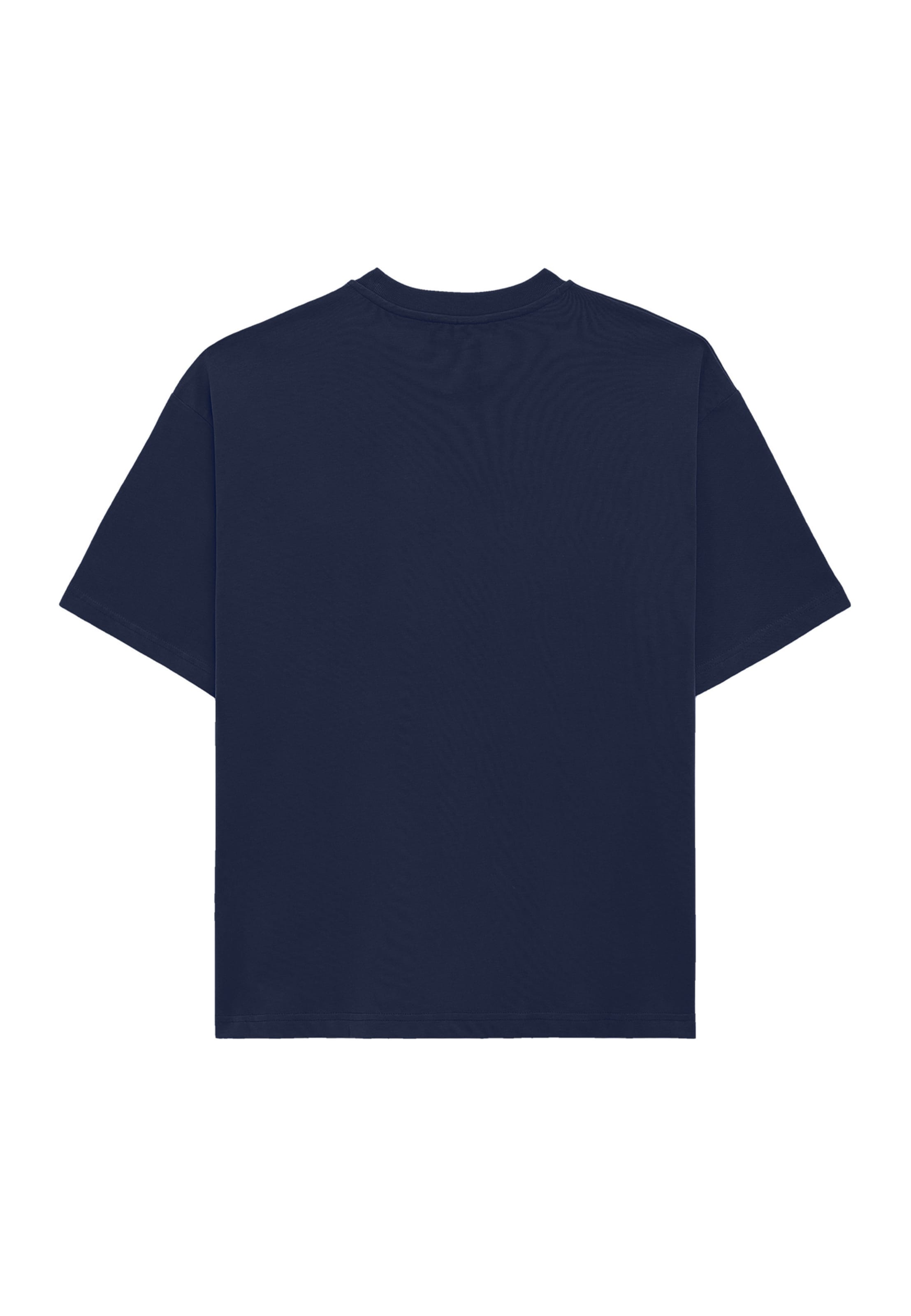 Maglietta 'Clubhouse' Prohibited di colore navy / cappuccino / marrone chiaro, Visualizzazione prodotti