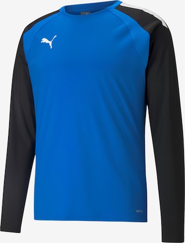 PUMA Athletic Sweatshirt in Blue: front