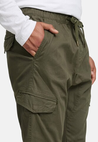 Regular Pantalon cargo 'Pillus ' INDICODE JEANS en vert