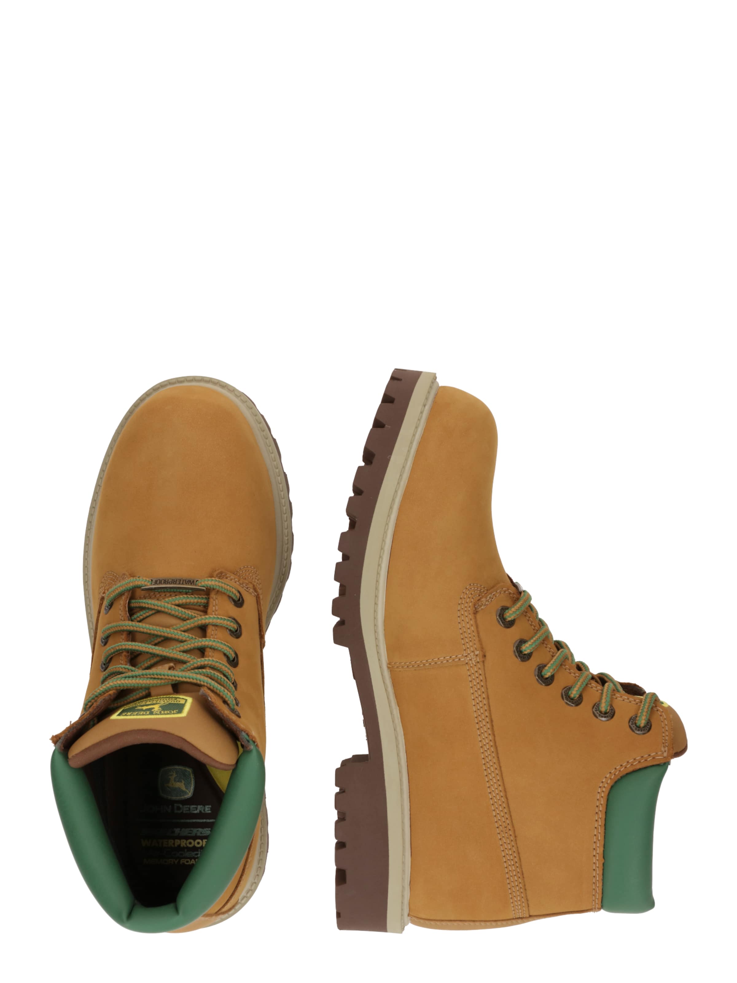 SKECHERS Ботинки на шнуровке 'DOZER' в Коричневый