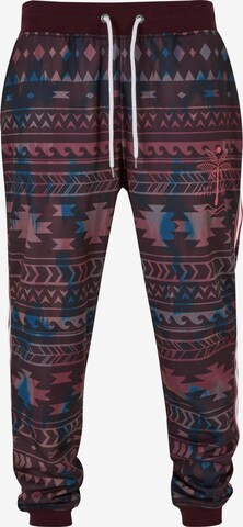 Urban Classics Broek 'Pocosol' in Rood: voorkant