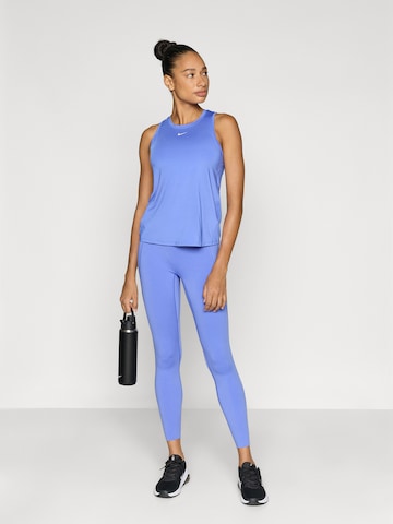 NIKE Sporttop 'ONE CLASSIC' in Blauw